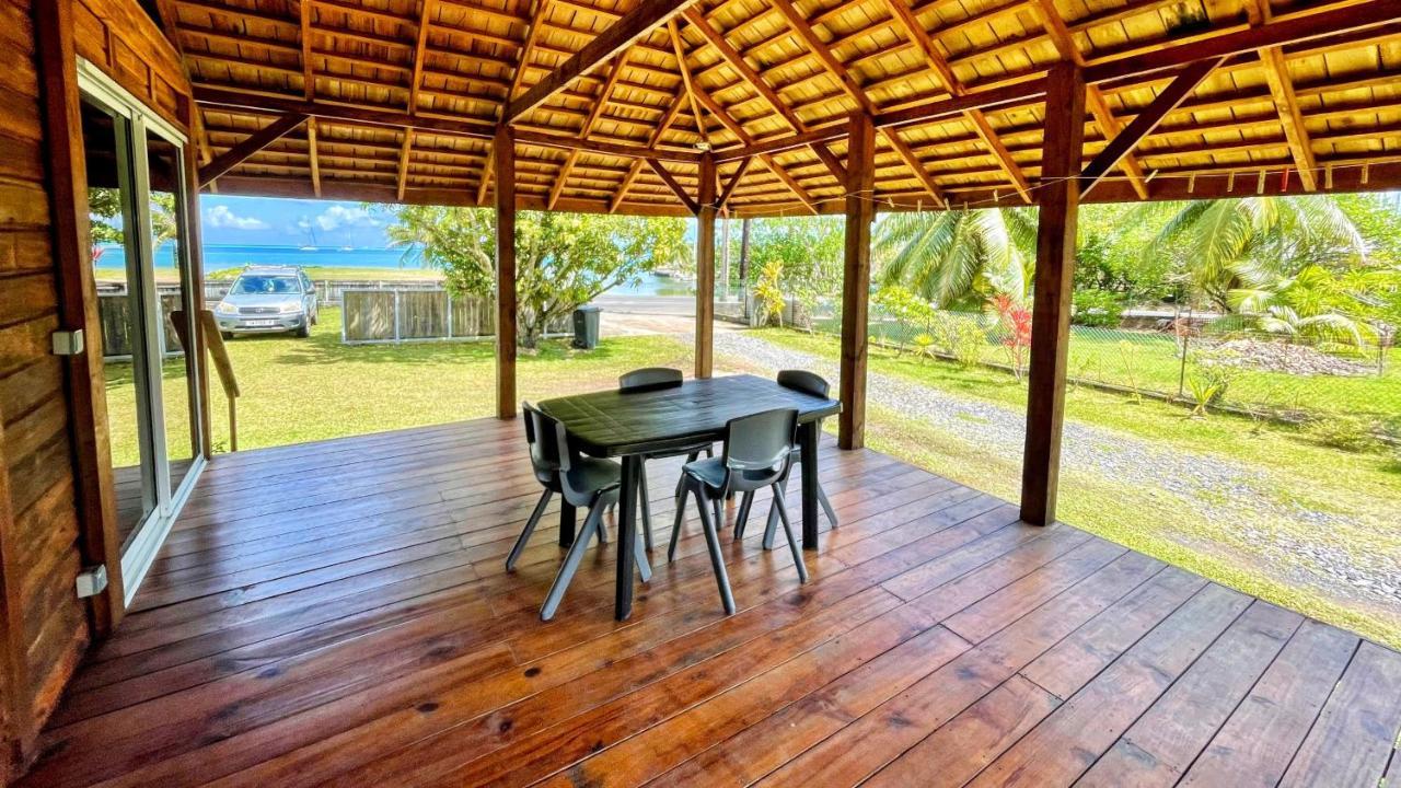 우투로아 Raiatea - Bungalow Nautilus Lagoon 빌라 외부 사진